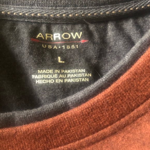 Orange and gray sweater - Picture 3 of 3